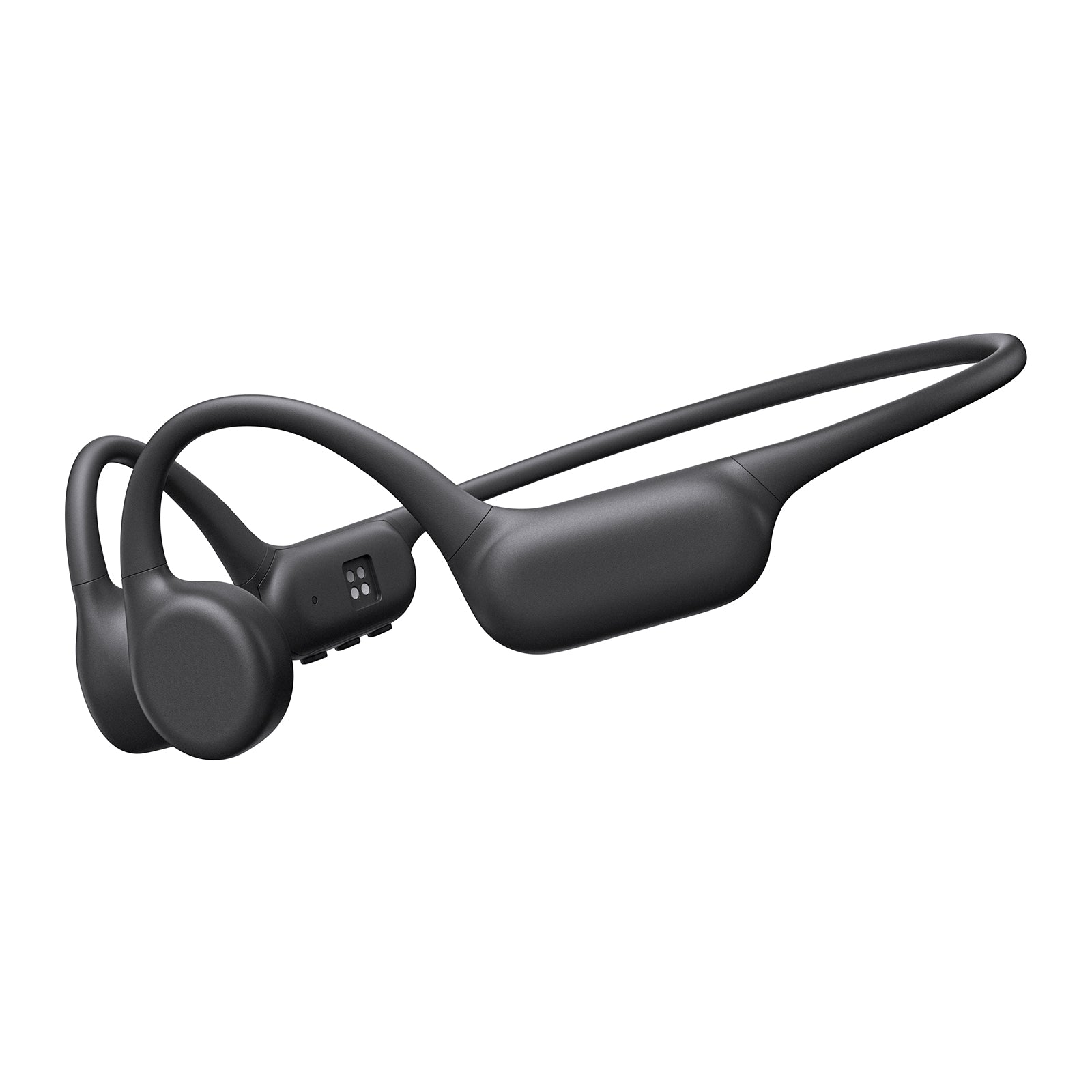 PSIER Bone Conduction Headphones IPX8 Waterproof Swimming Headphones Open Ear Headphones with MP3 Mode 32GB Memory Up to 8 Hours Playtime Bluetooth 5.4 Ear Buds Secure Fit for Running and Fitness
